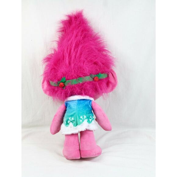 Disney Trolls Large Doll Pink Hair 27' Toy Poppy Plush Action Figure - Picture 3 of 3